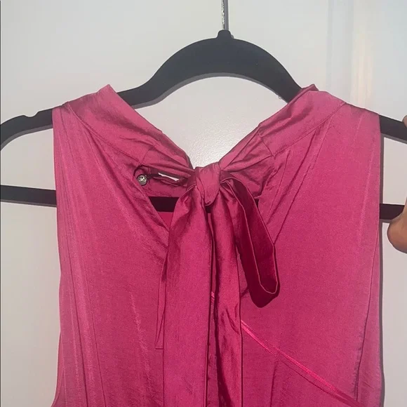 Sam Edelman Fuchsia Sleeveless Midi Dress - Picture 4 of 4